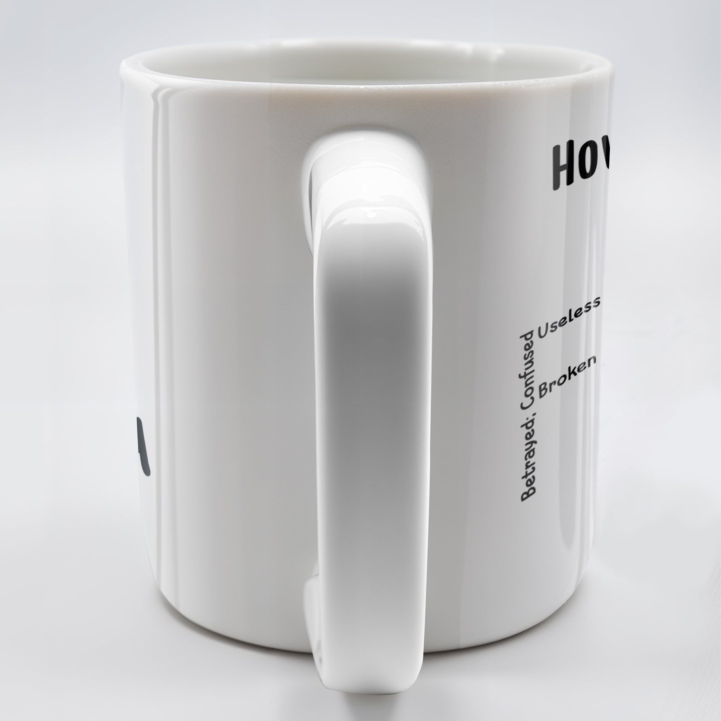 How Are You I'm Feeling List Personalized Mug