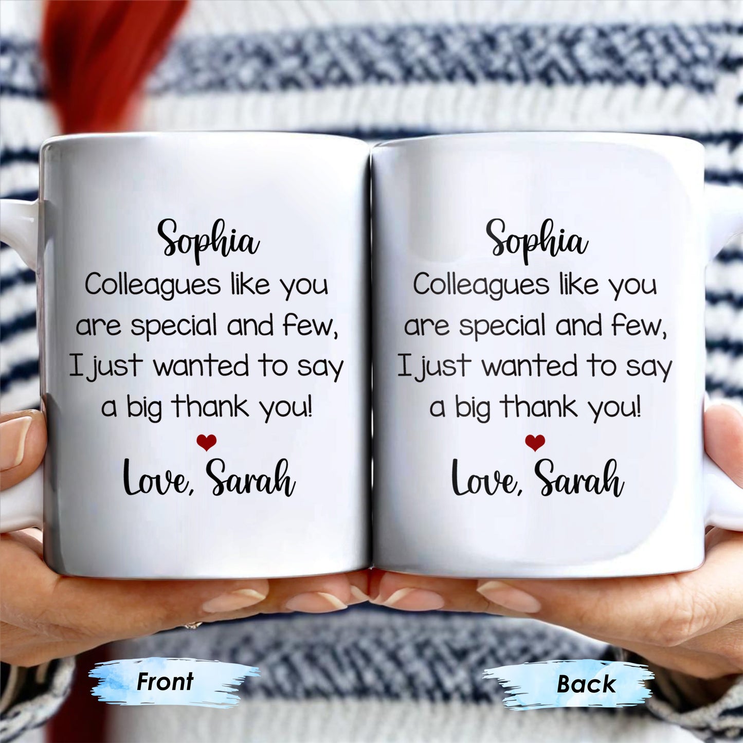 Thank You Colleague Special And Few With Heart