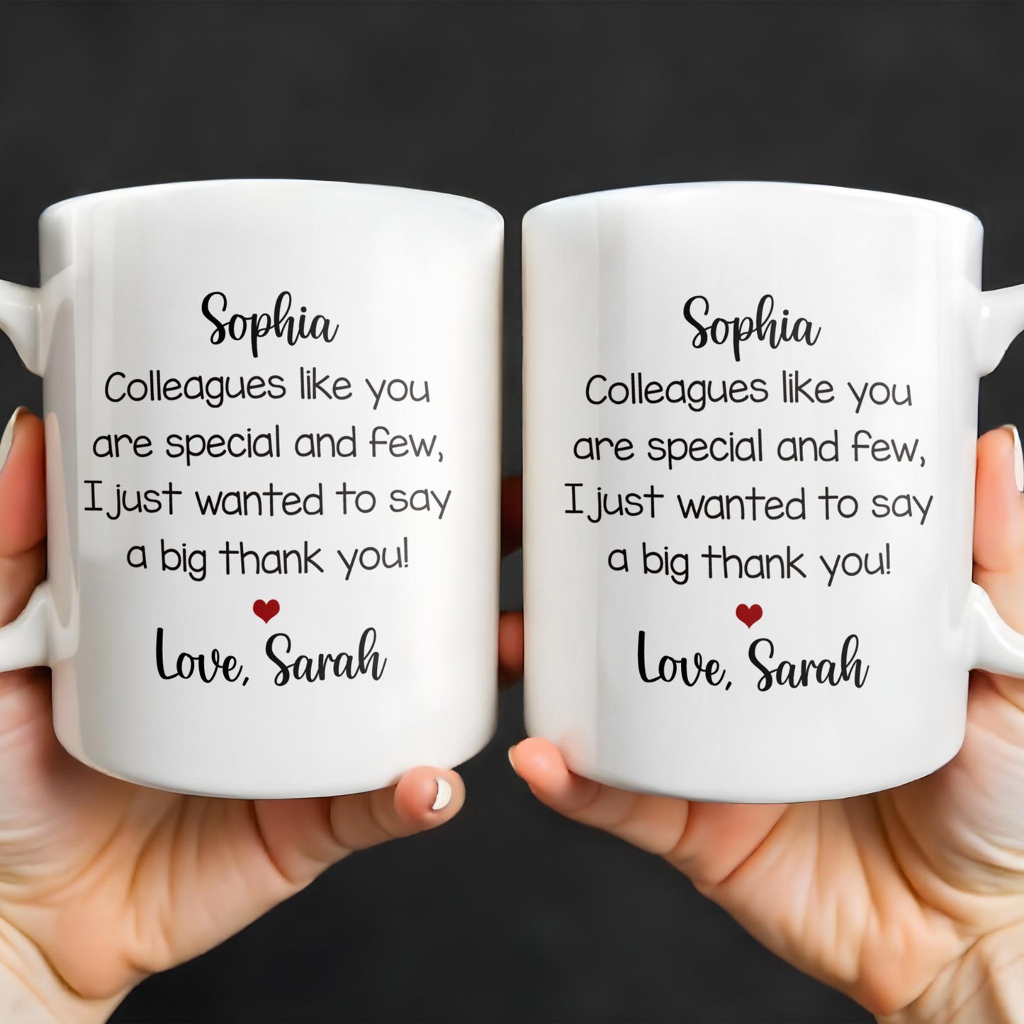 Thank You Colleague Special And Few With Heart