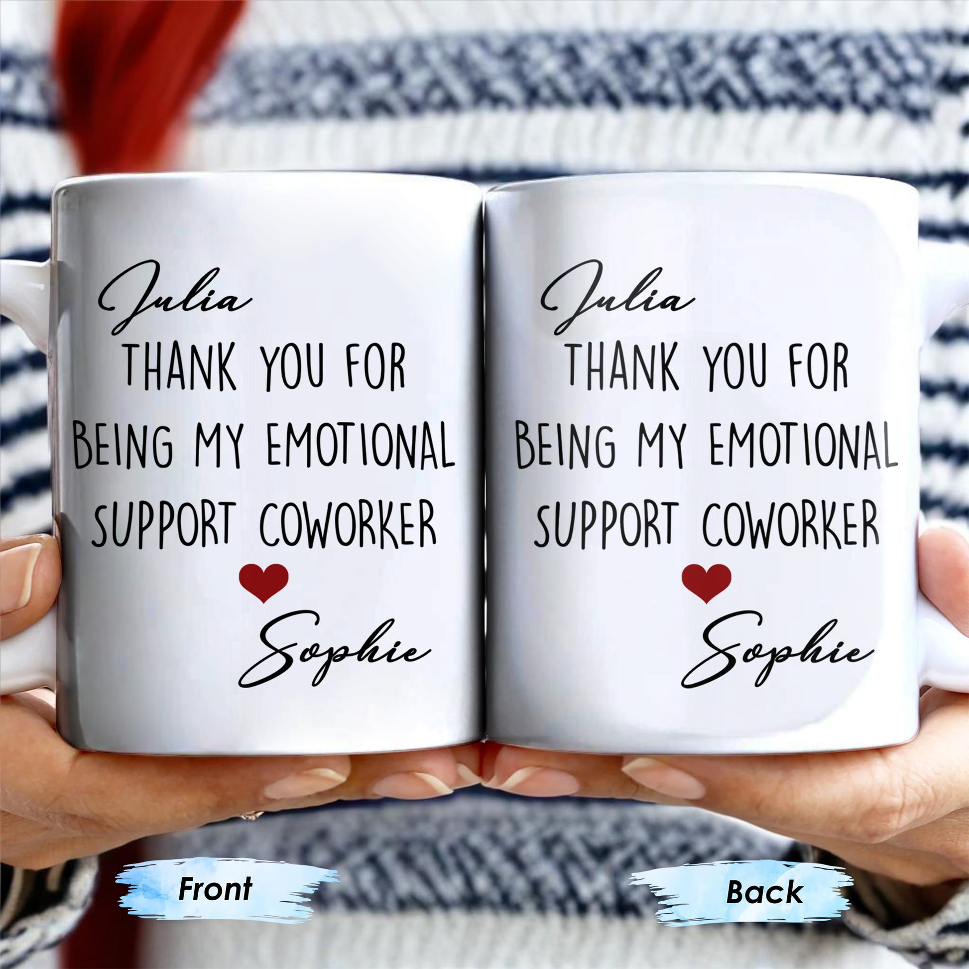 Thank You For Being My Emotional Support Coworker