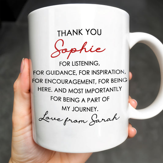 Thank You For Being A Part Of My Journey