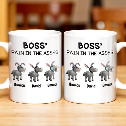 Boss' Pain In The Asses Featuring Playful Donkeys