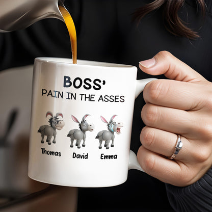 Boss' Pain In The Asses Featuring Playful Donkeys