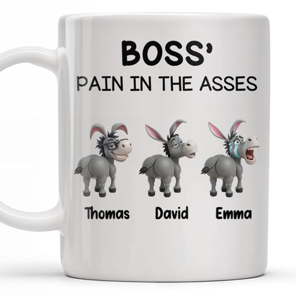 Boss' Pain In The Asses Featuring Playful Donkeys