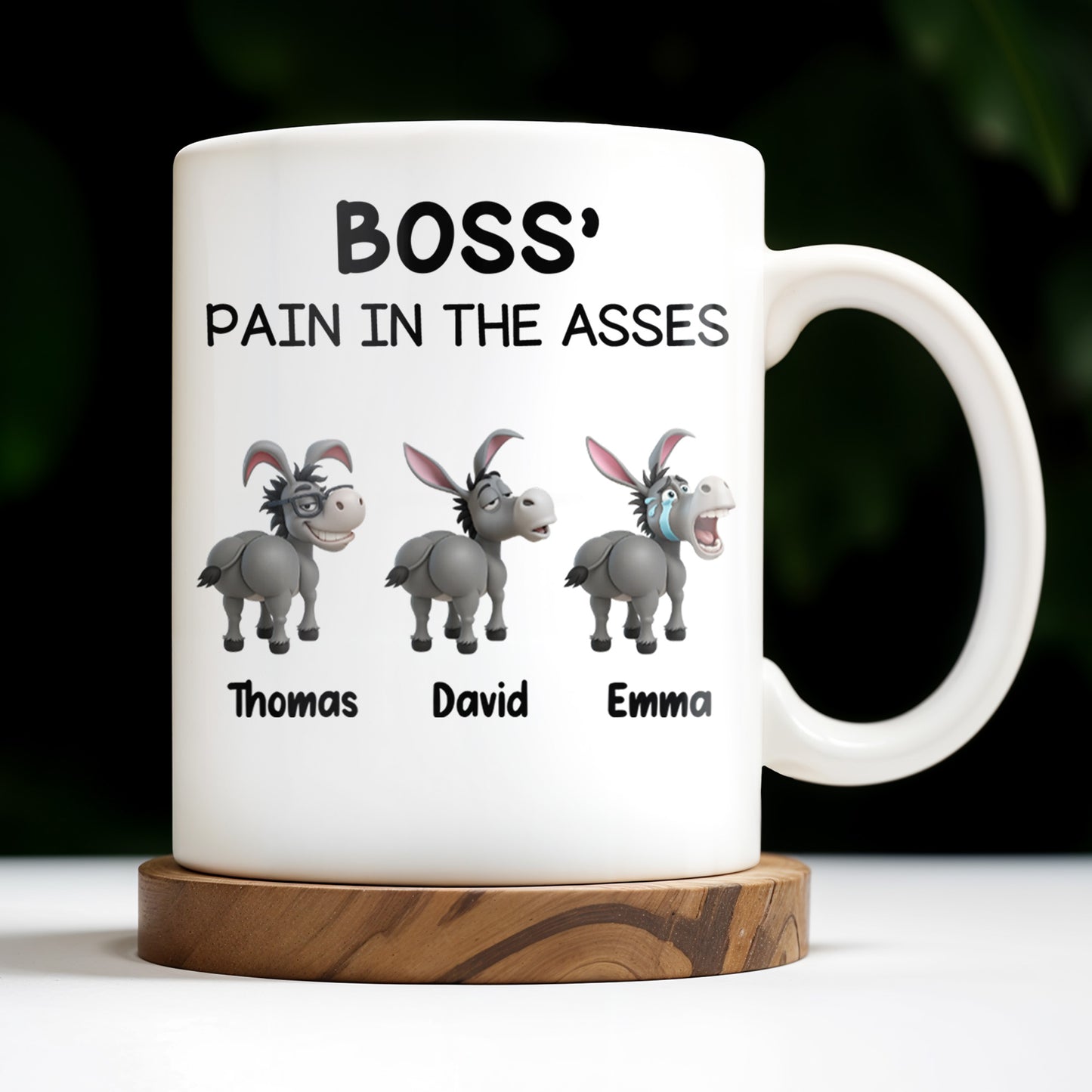 Boss' Pain In The Asses Featuring Playful Donkeys