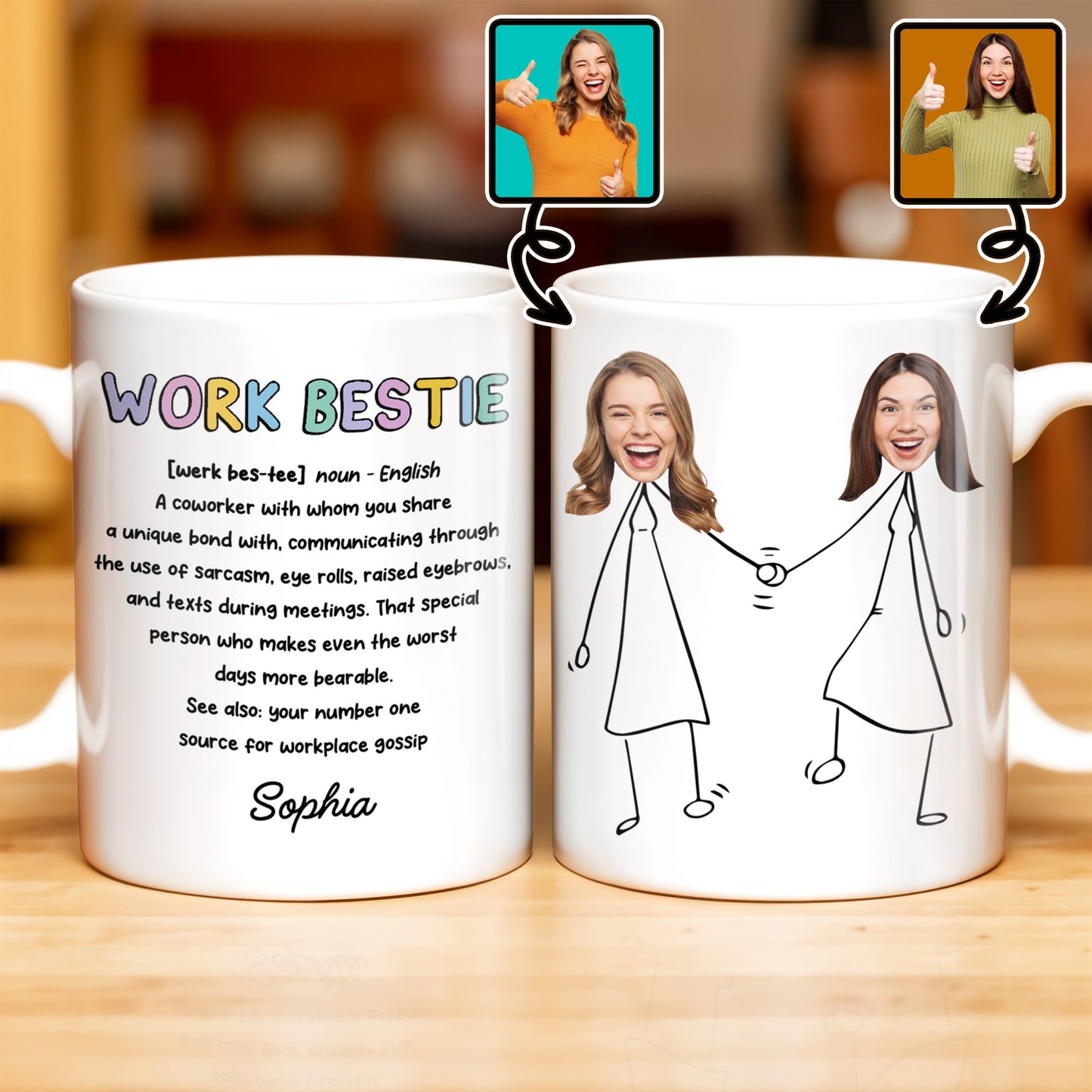 Work Bestie Unique Bond With Coworker