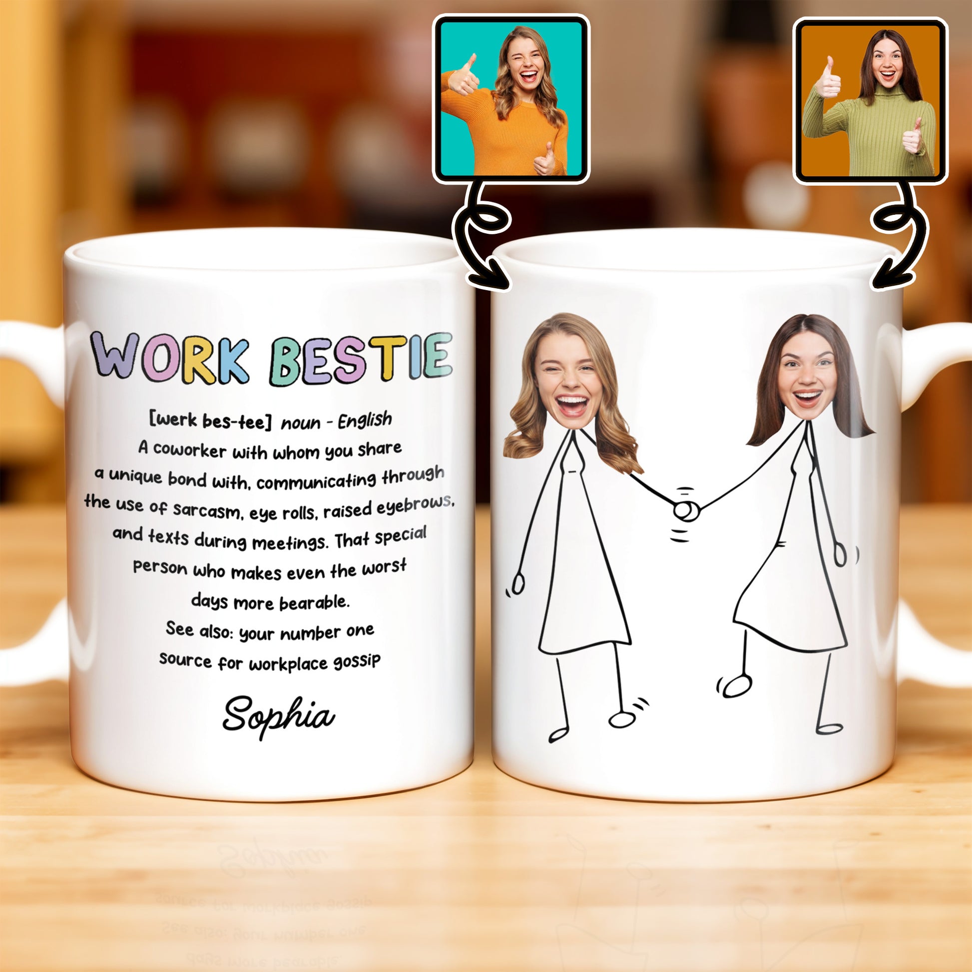 Work Bestie Unique Bond With Coworker