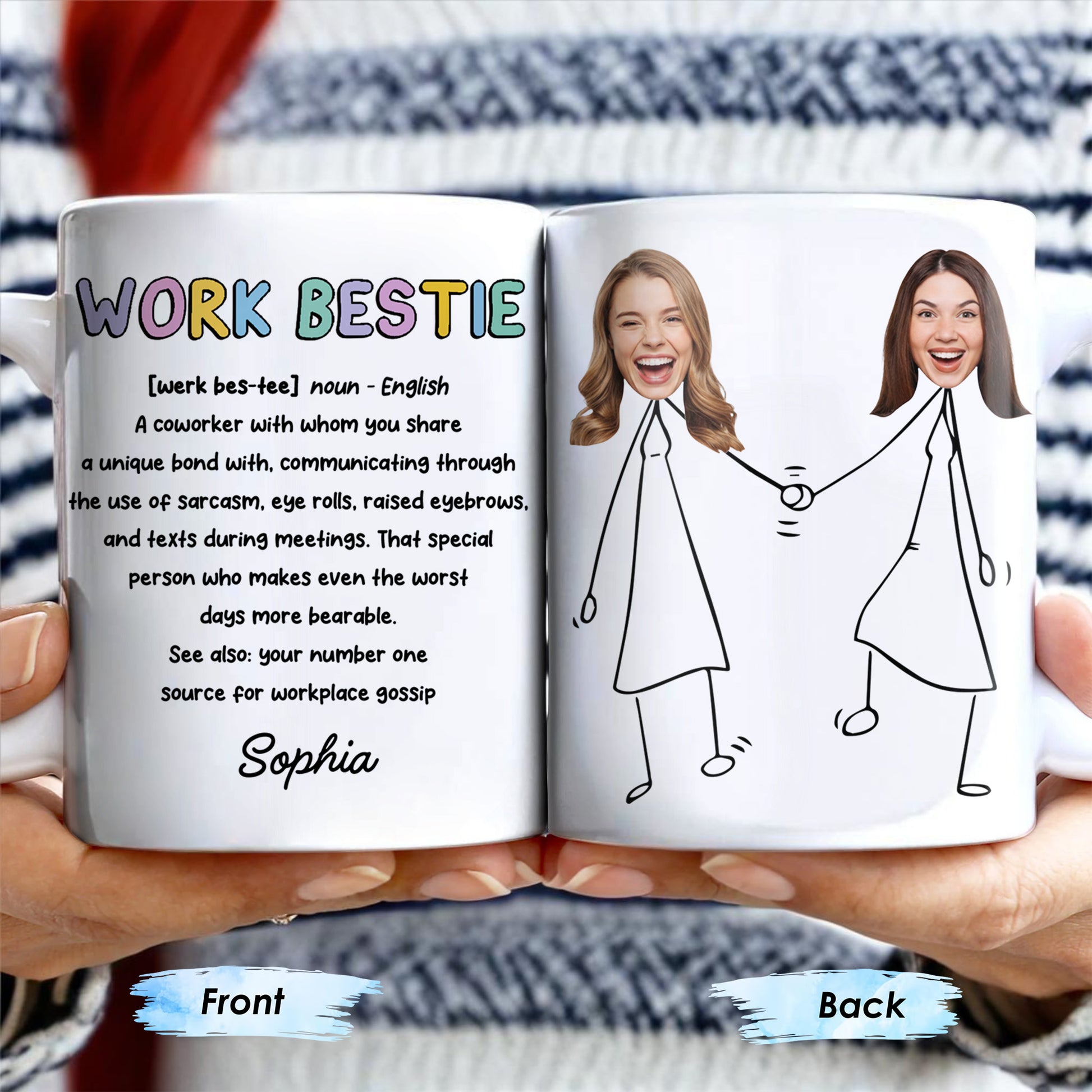 Work Bestie Unique Bond With Coworker