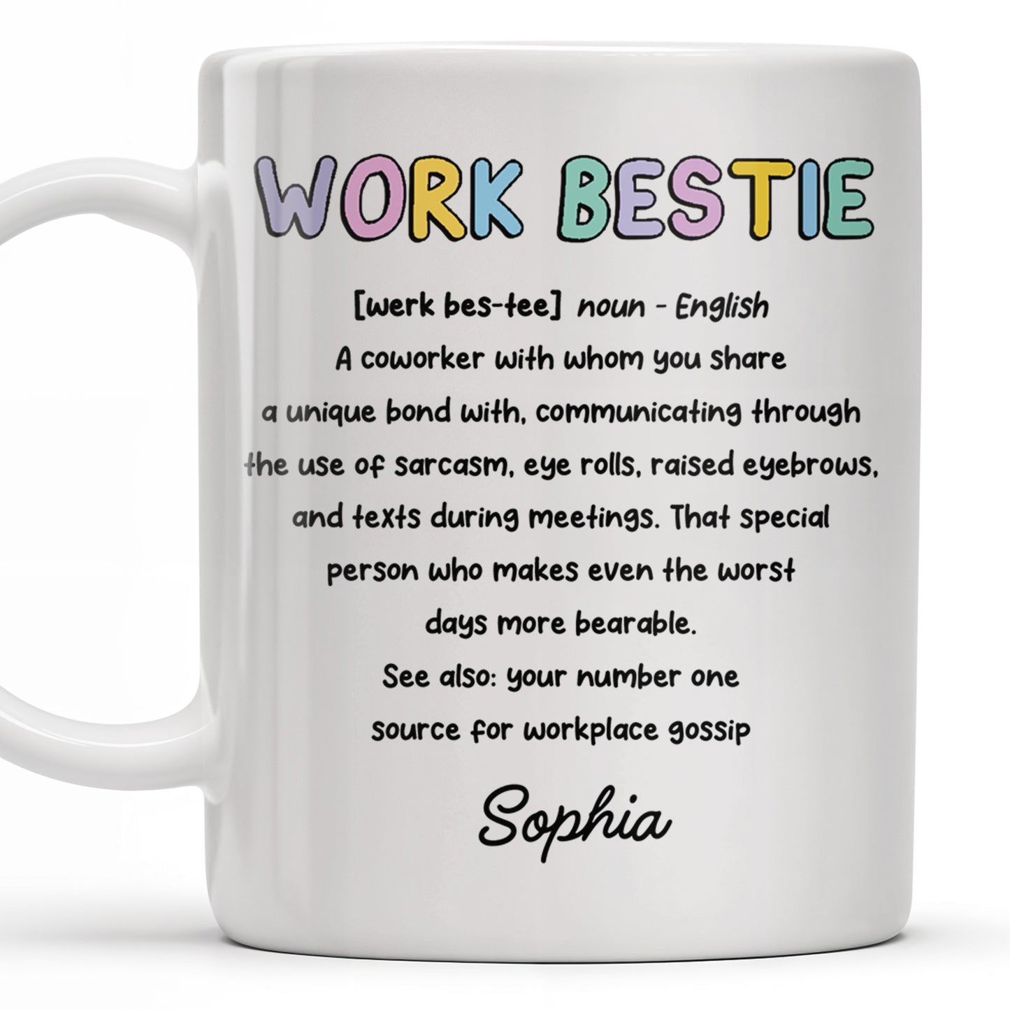 Work Bestie Unique Bond With Coworker