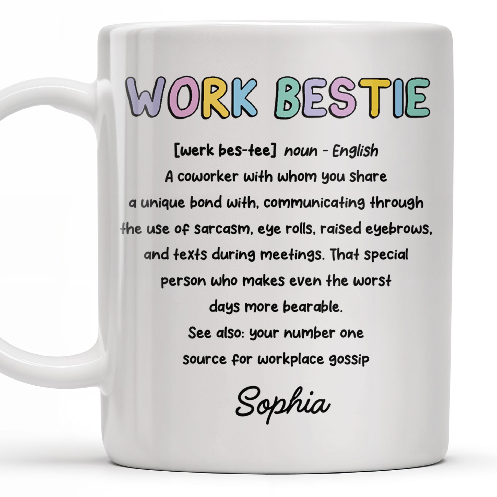 Work Bestie Unique Bond With Coworker