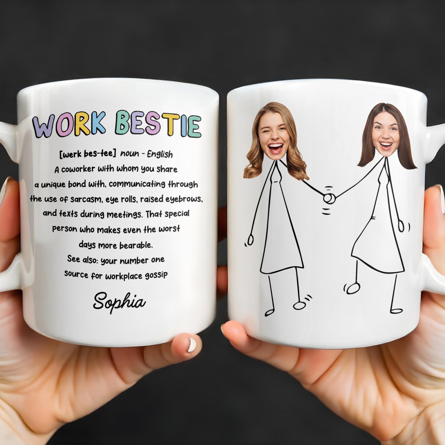 Work Bestie Unique Bond With Coworker