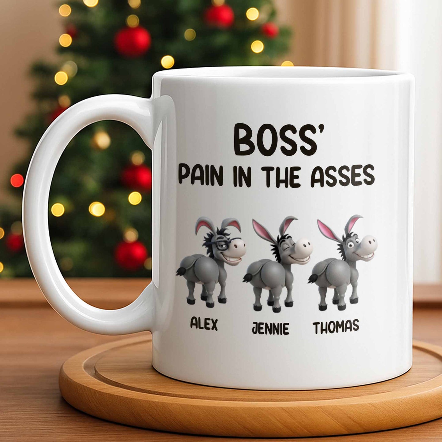 Boss’ Pain In The Asses, Fun Donkey Design