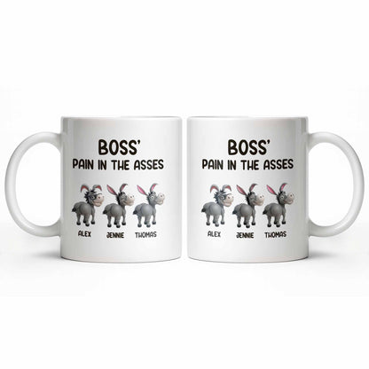 Boss’ Pain In The Asses, Fun Donkey Design