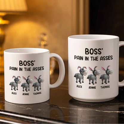 Boss’ Pain In The Asses, Fun Donkey Design