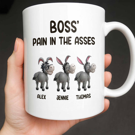 Boss’ Pain In The Asses, Fun Donkey Design
