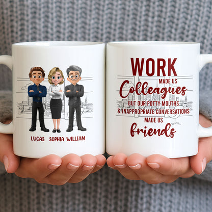 Work Made Us Colleagues But Our Conversations Made Us Friends