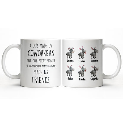 Coworkers To Friends With Potty Mouth & Conversations