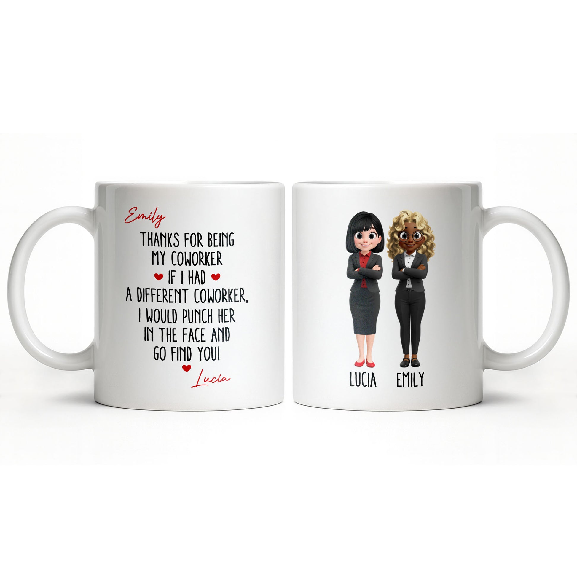 Thanks For Being My Coworker, Fun Coworker Appreciation