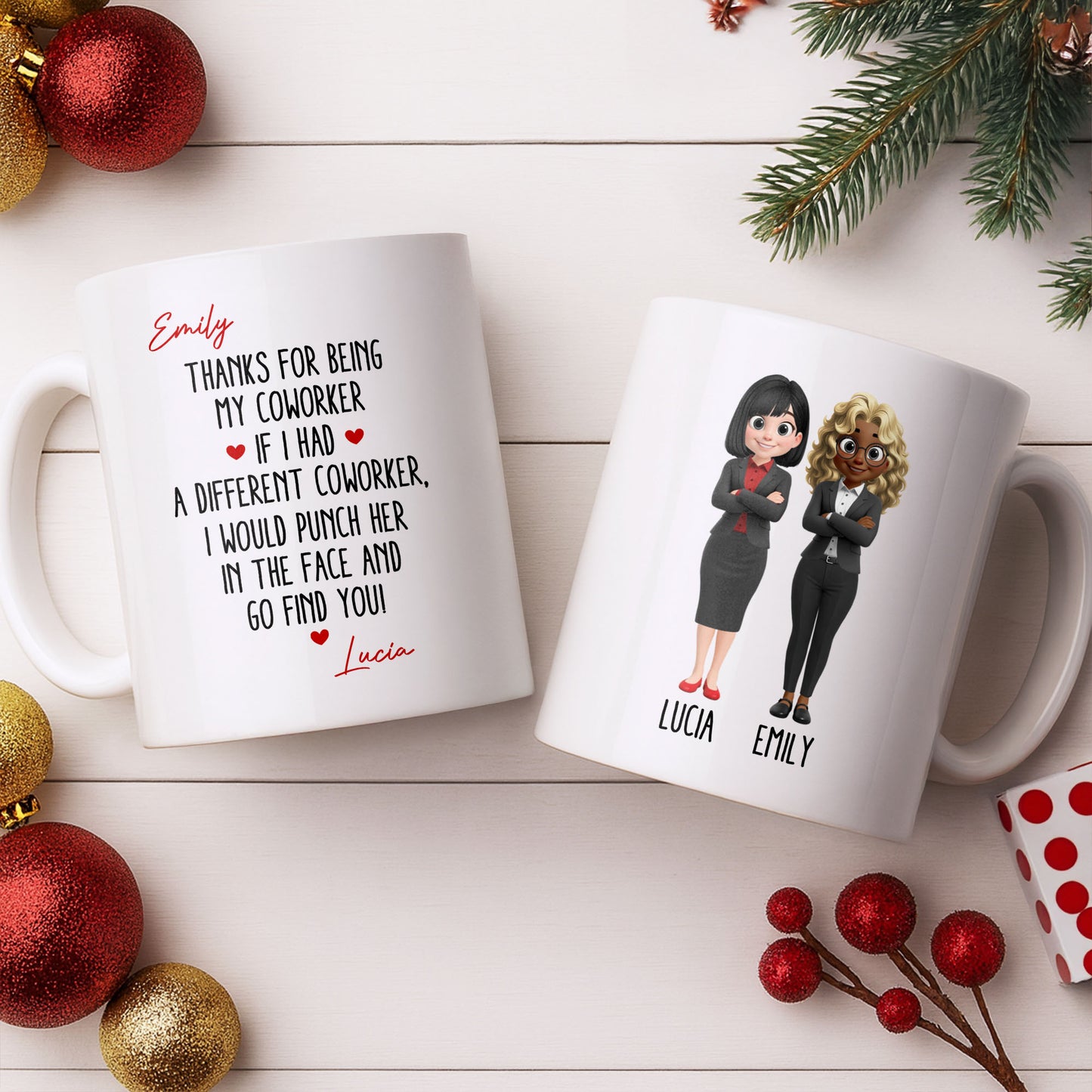 Thanks For Being My Coworker, Fun Coworker Appreciation