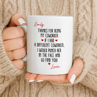 Thanks For Being My Coworker, Fun Coworker Appreciation