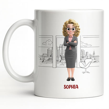 Customized Name With Professional Theme and City Skyline