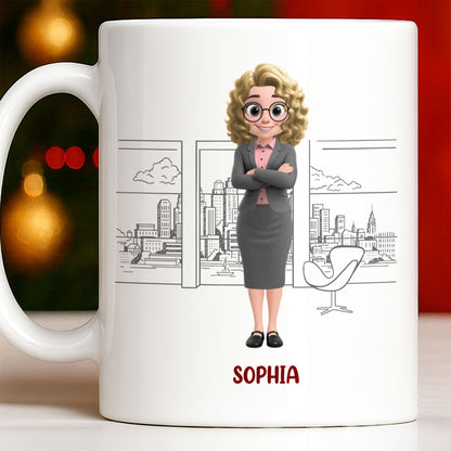 Customized Name With Professional Theme and City Skyline