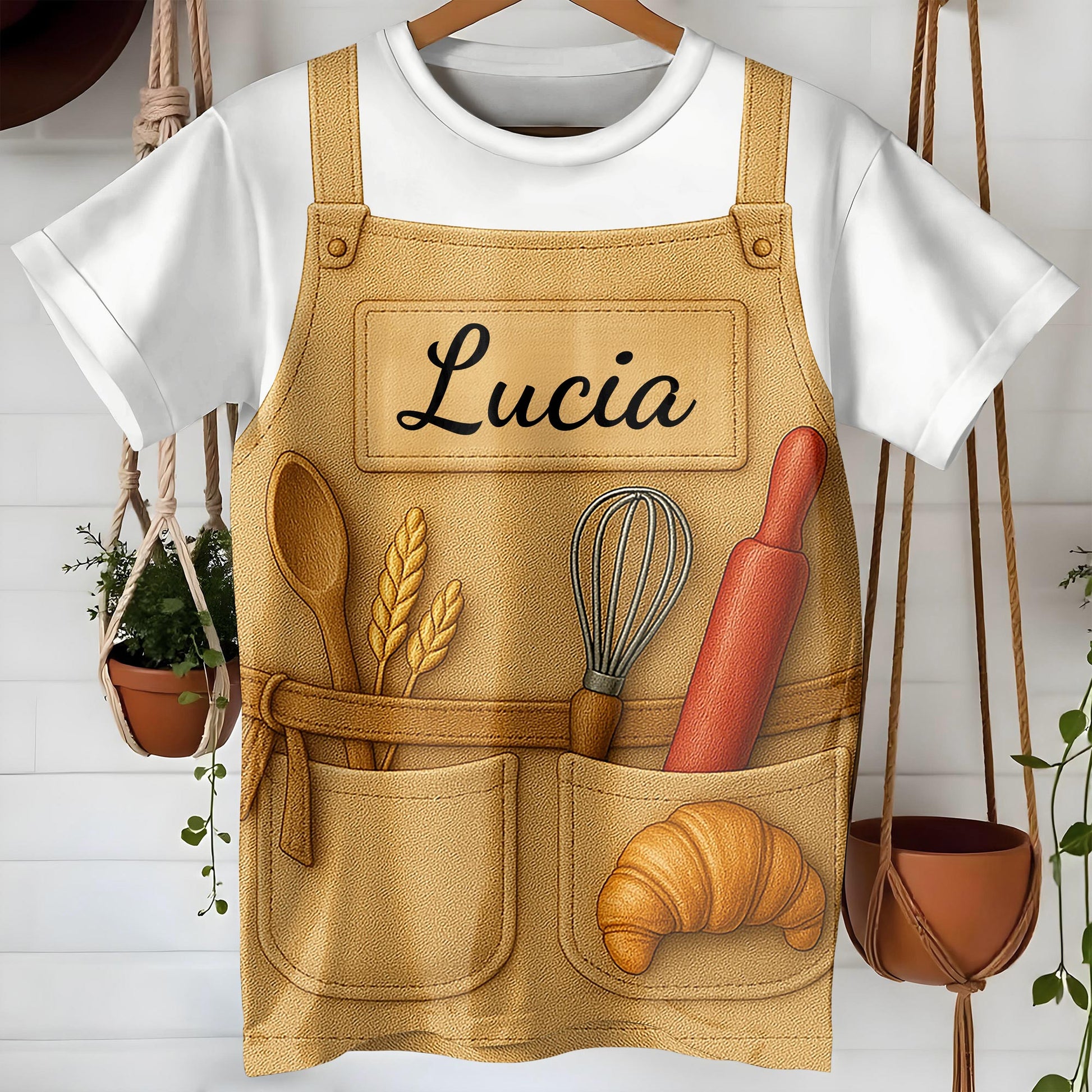 Ideal For The Cook Who Has Everything, Whisk, Rolling Pin, Croissant