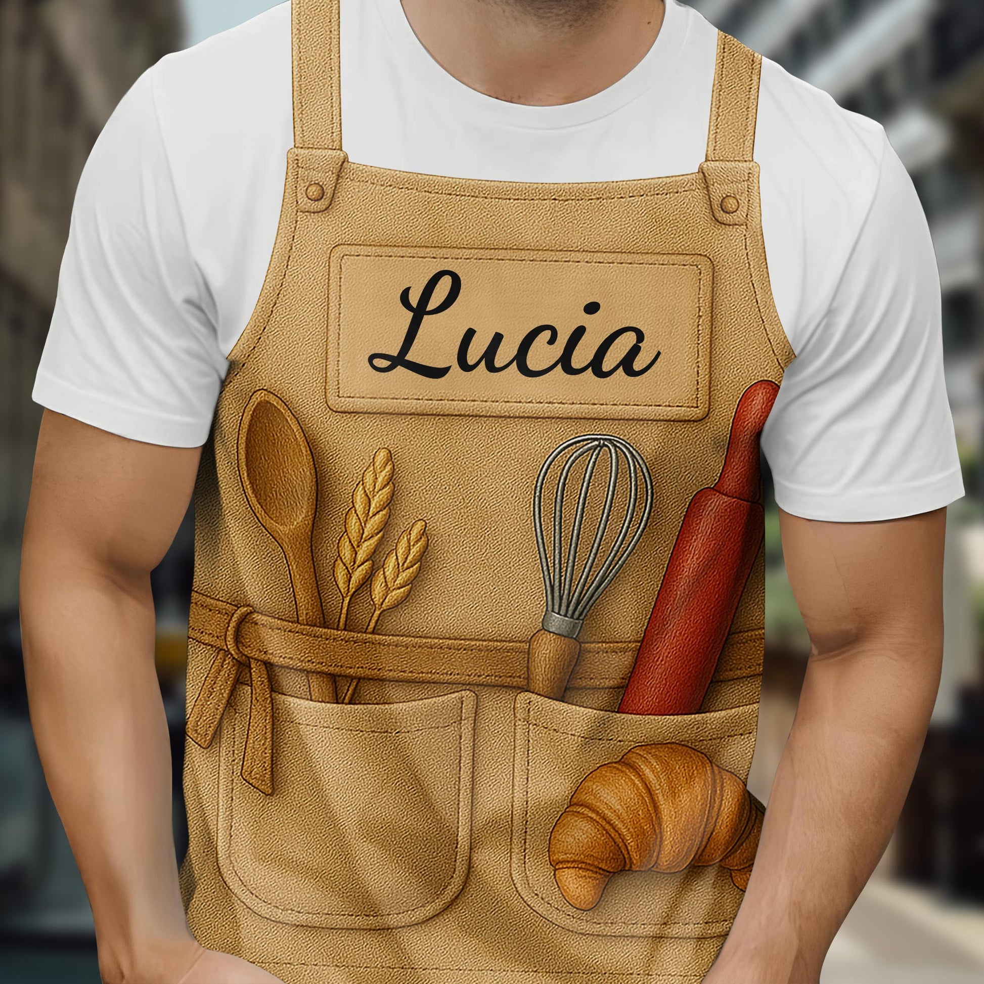 Ideal For The Cook Who Has Everything, Whisk, Rolling Pin, Croissant