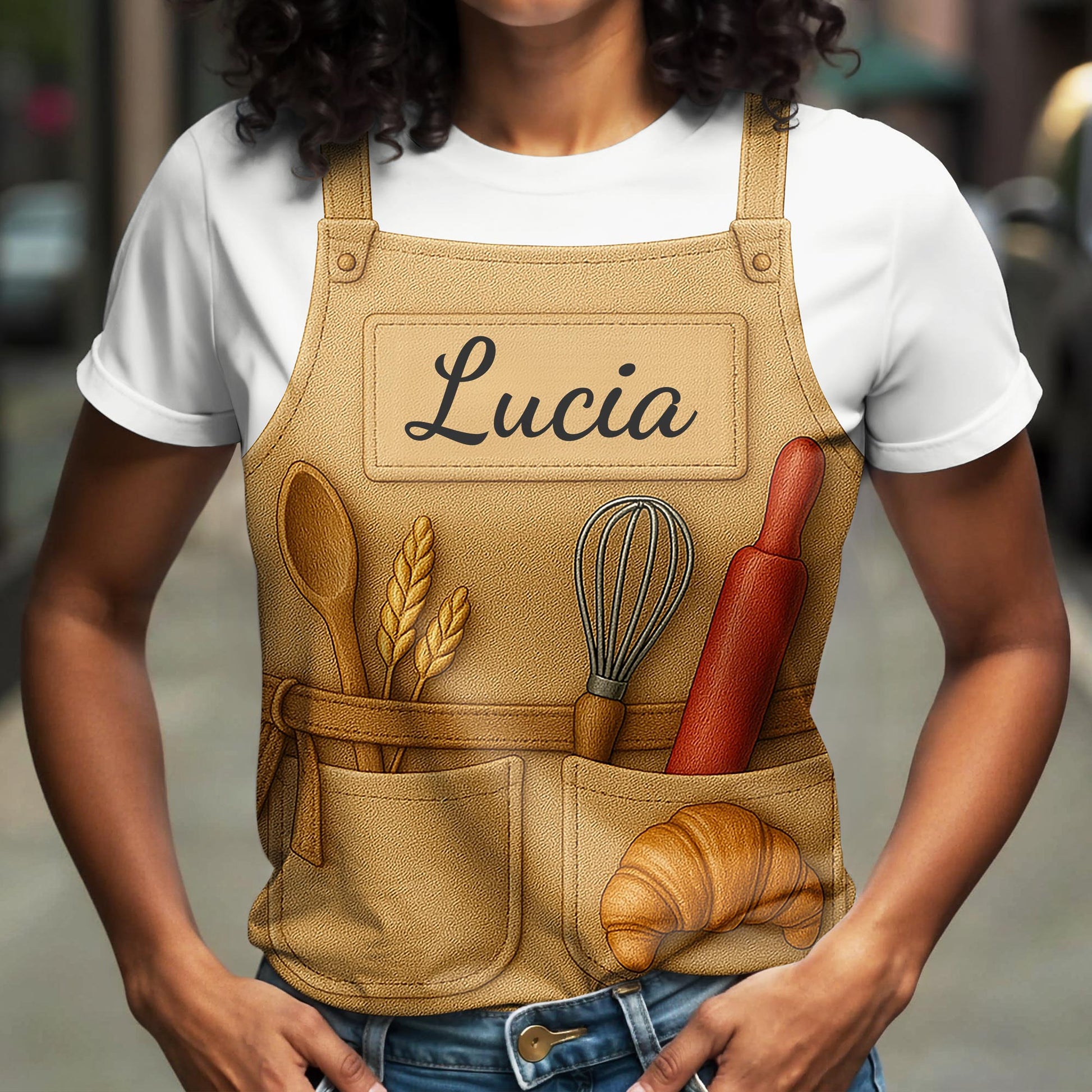 Ideal For The Cook Who Has Everything, Whisk, Rolling Pin, Croissant