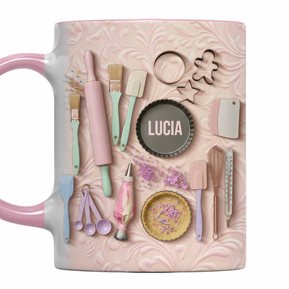 Personalized Mug With Art Supplies For Craft Lovers