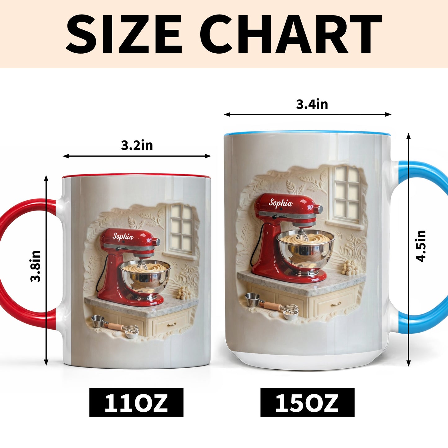 Baking Is My Therapy Red Stand Mixer Kitchen Scene