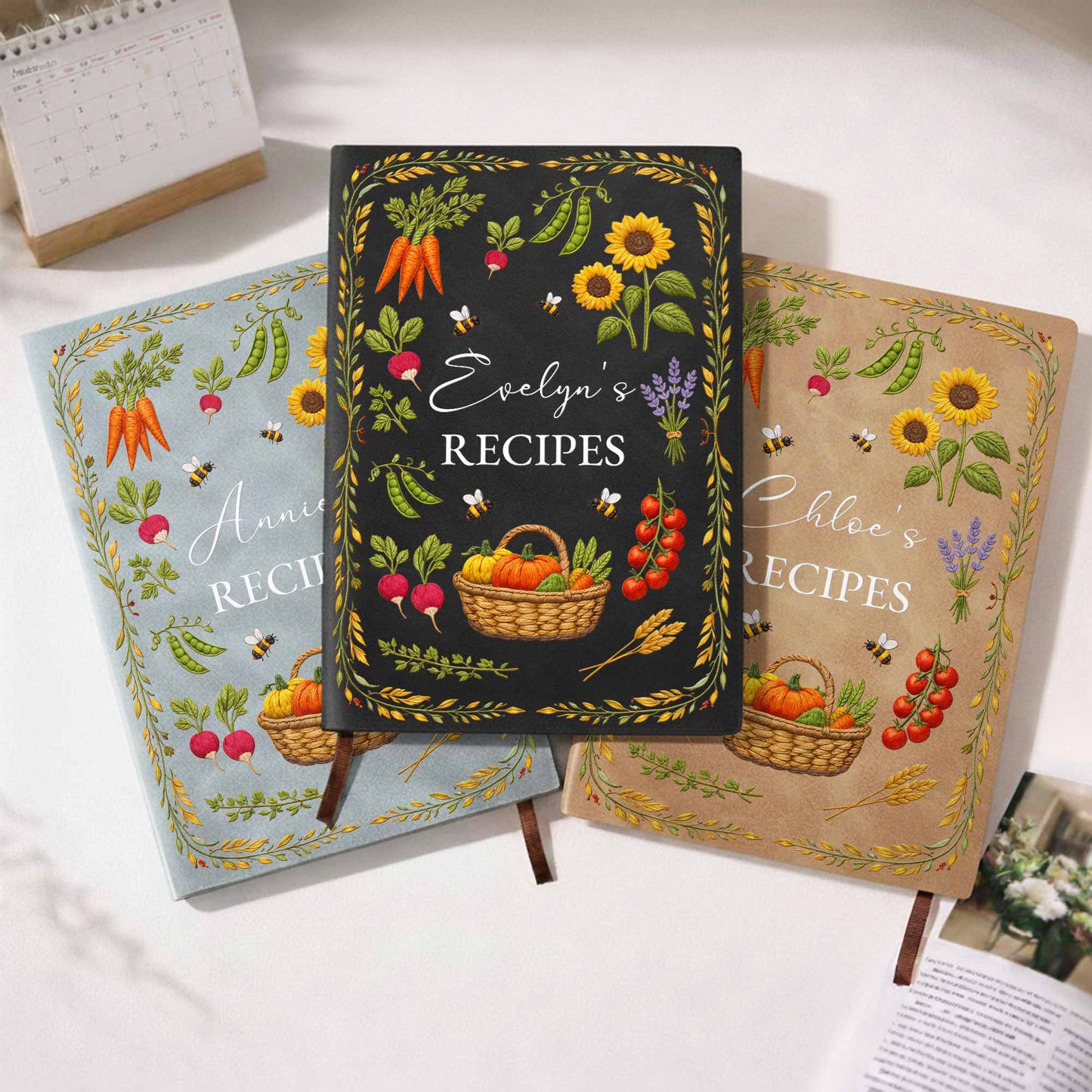 Recipes Garden Vegetables And Sunflowers Floral Basket