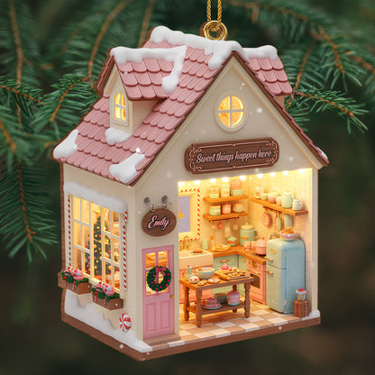 Sweet Things Happen Here, House Ornament