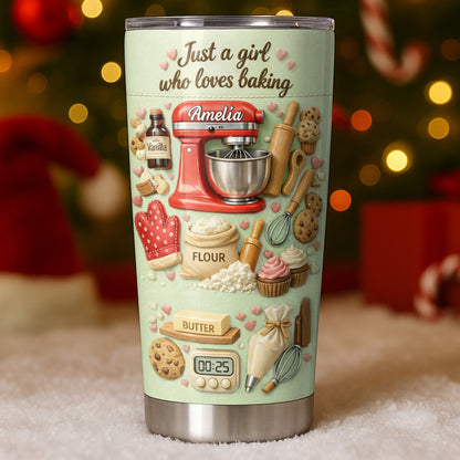 Just A Girl Who Loves Baking Stand Mixer And Pastry Tools