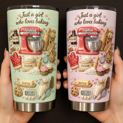 Just A Girl Who Loves Baking Stand Mixer And Pastry Tools