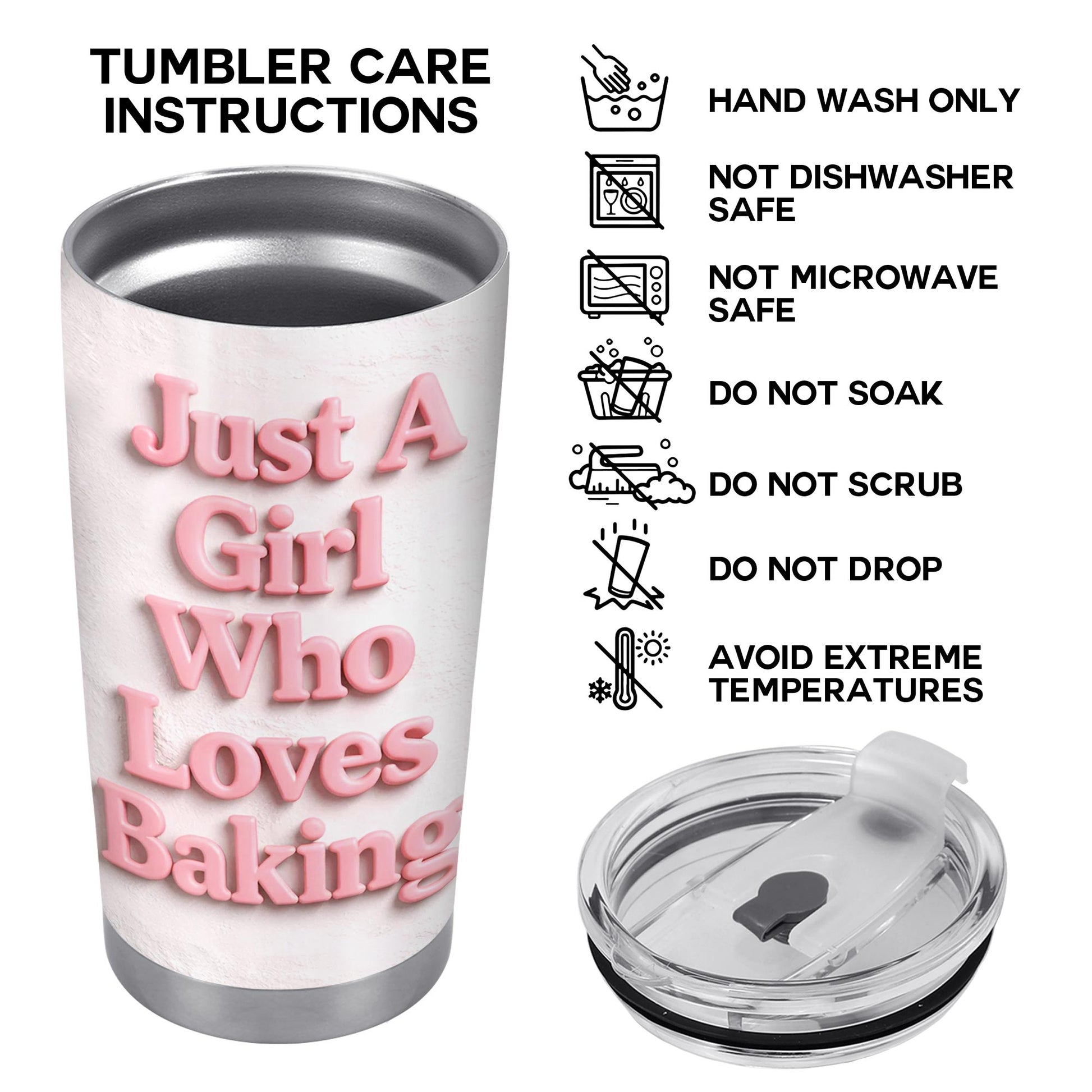 Just A Girl Who Loves Baking With Mixer And Cookies