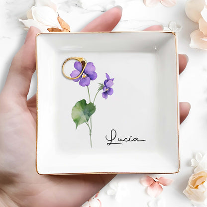 Blossom With Joy - Coupelle à bijoux personnalisée - CP001_SCRD
