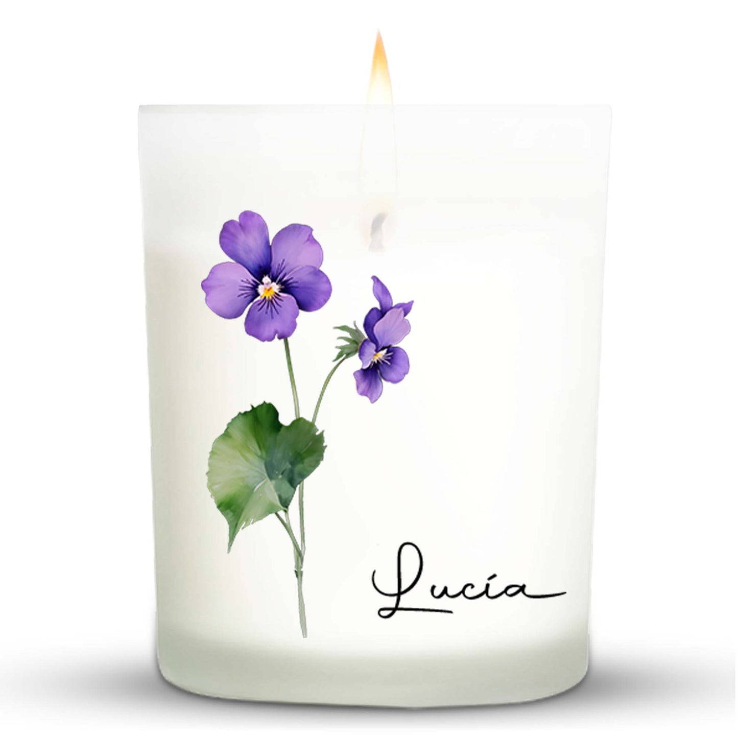 Spring Essence Floral Themed Candle
