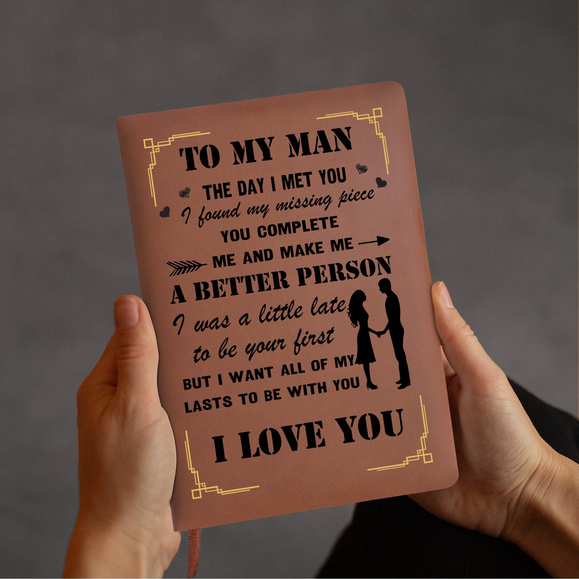 To My Man, You Complete Me, Love Key And Hearts