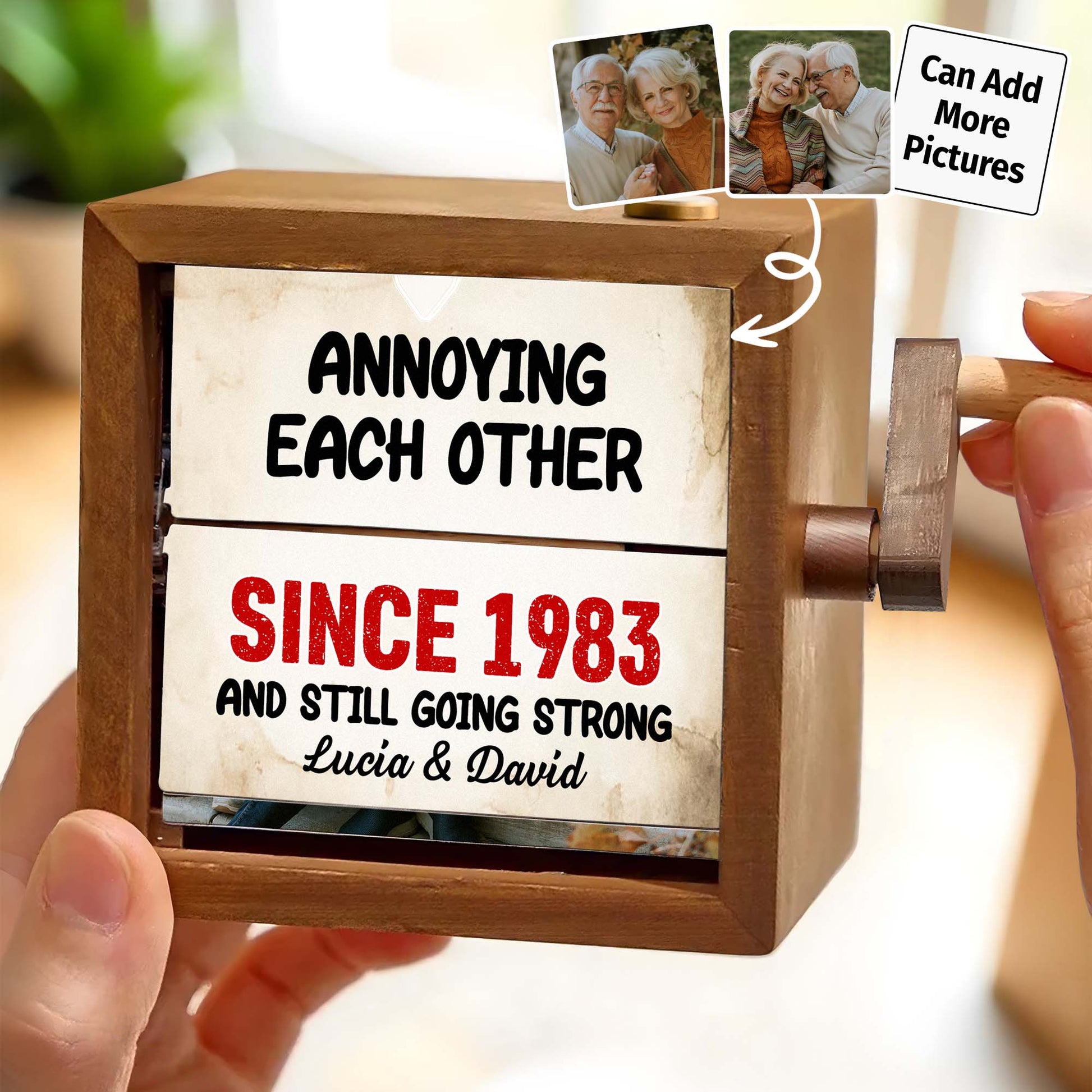 Annoying Each Other Since [Year], Flipbook With Photos