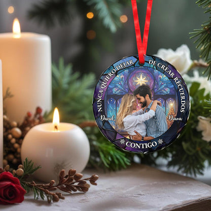 Creating Memories With You Stained Glass Design