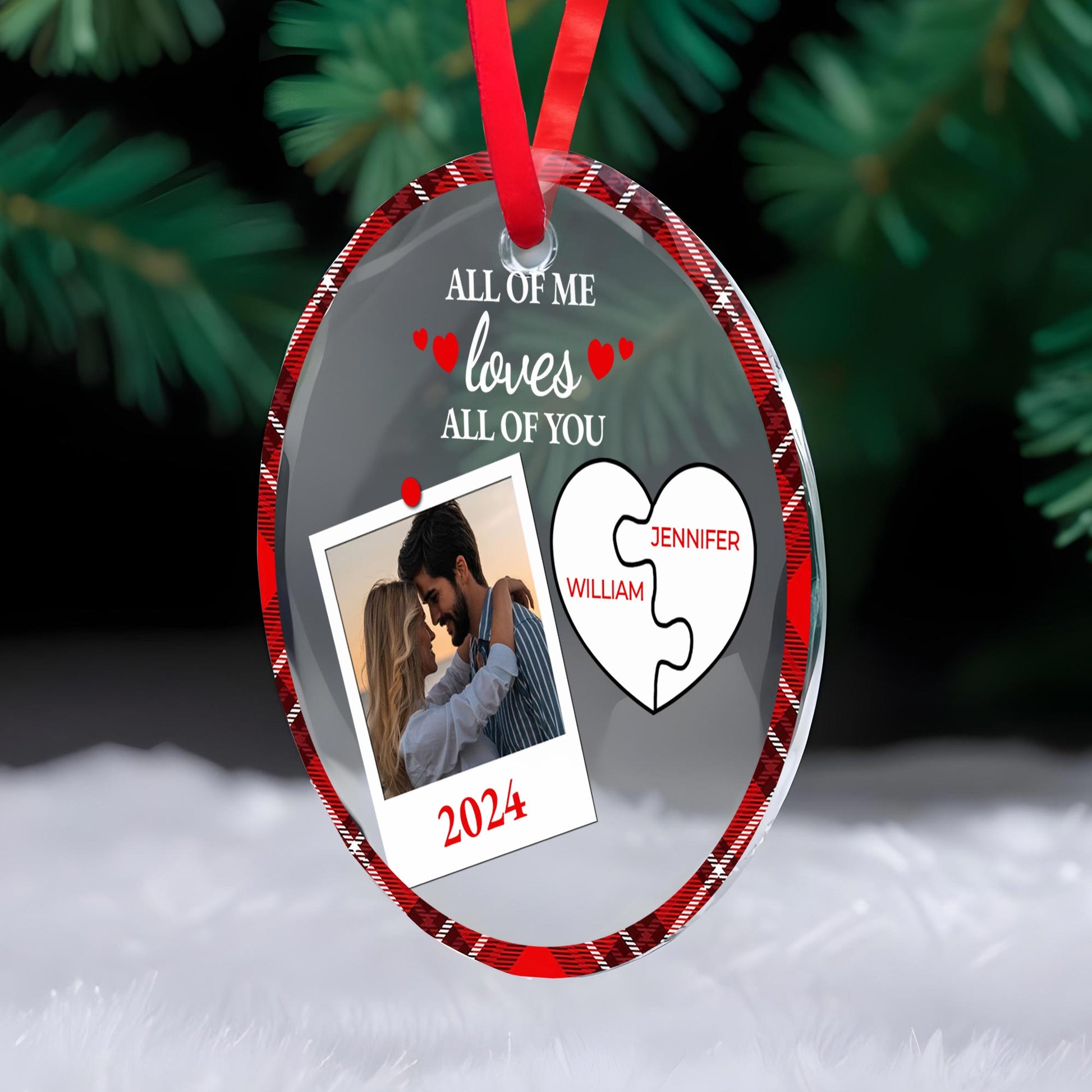 All Of Me Loves All Of You Hearts And Puzzle Design