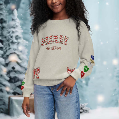 Merry Christmas Festive Ornaments Sweatshirt