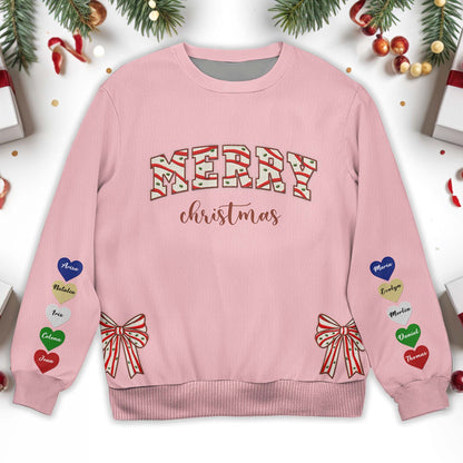 Merry Christmas Festive Ornaments Sweatshirt