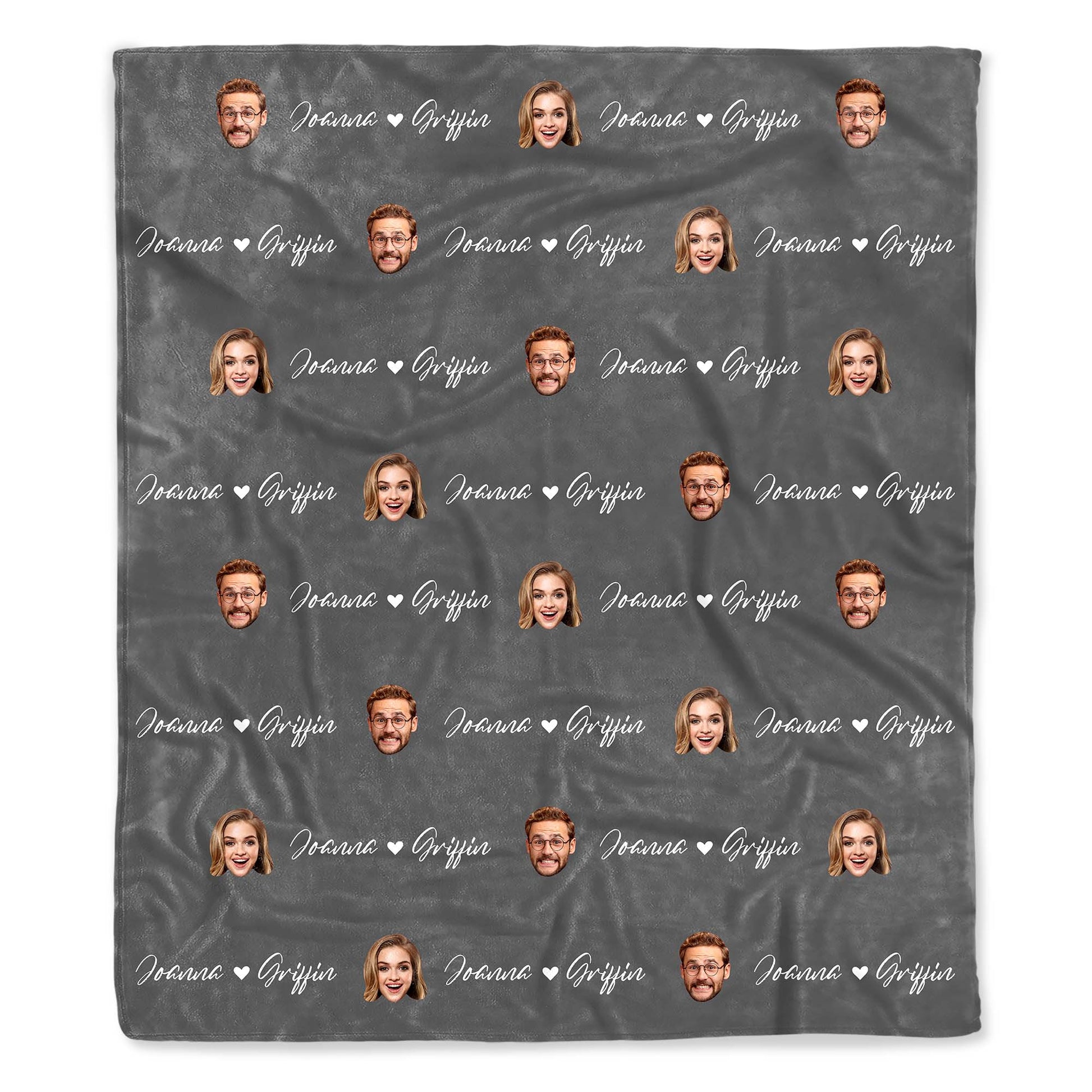Forever In Our Hearts With Personalized Faces
