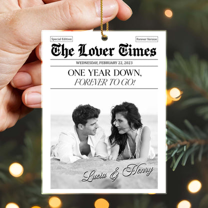 One Year Down Forever To Go Anniversary Gift