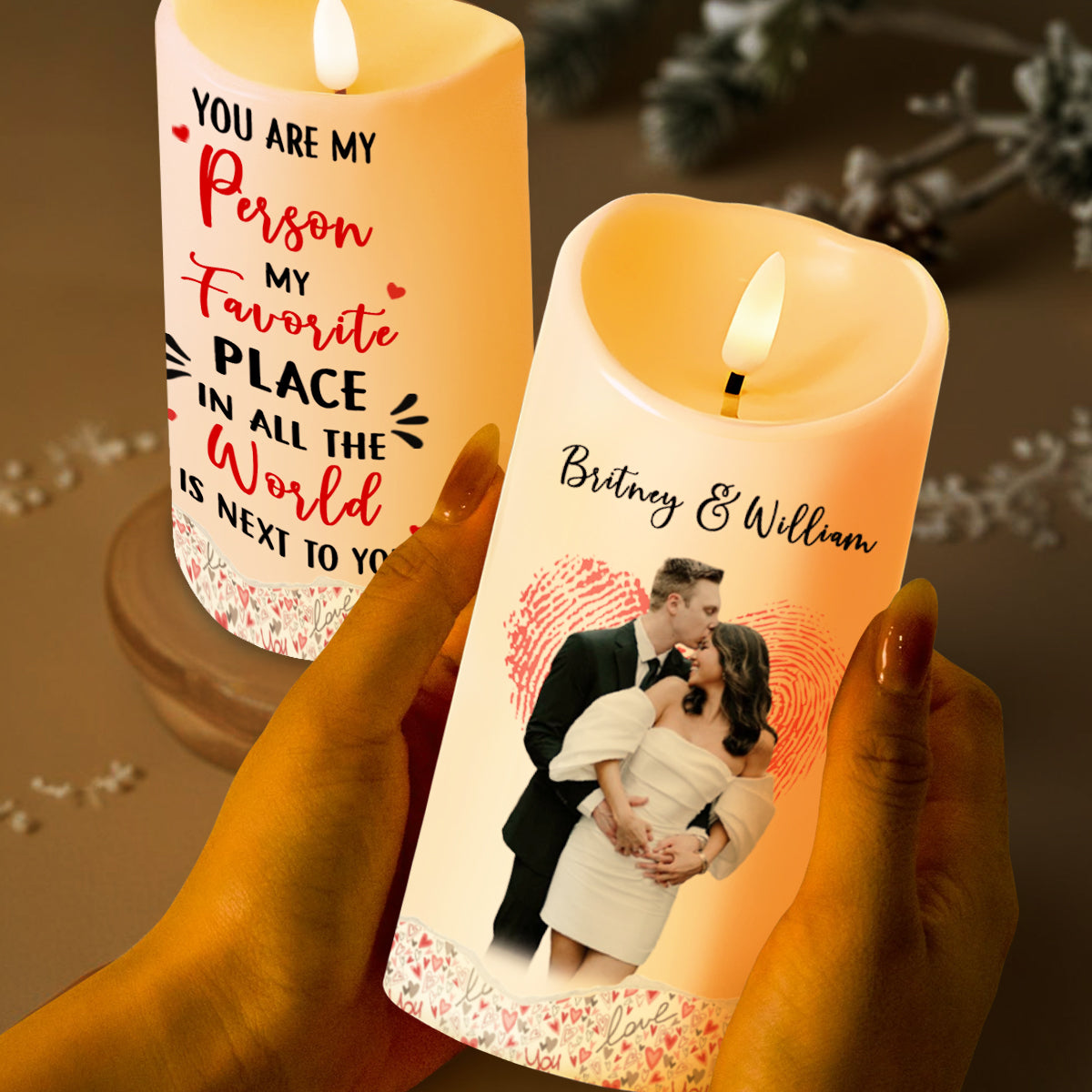 You Are My Person, My Favorite Place Is Next To You With Hearts