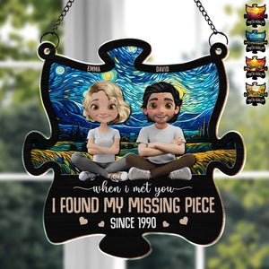When I Met You I Found My Missing Piece, Puzzle Design