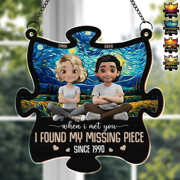 When I Met You I Found My Missing Piece, Puzzle Design