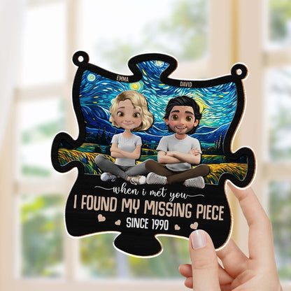 When I Met You I Found My Missing Piece, Puzzle Design